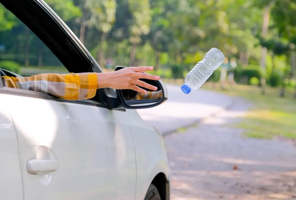 Is It The Driver's Responsibility If Garbage Is Thrown From Their Car?