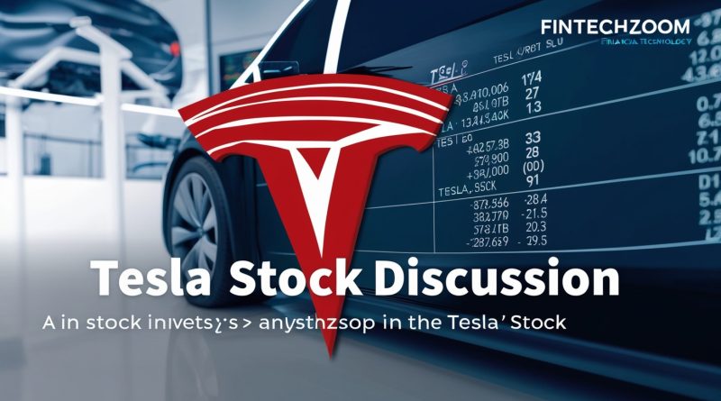 fintechzoom tesla stock