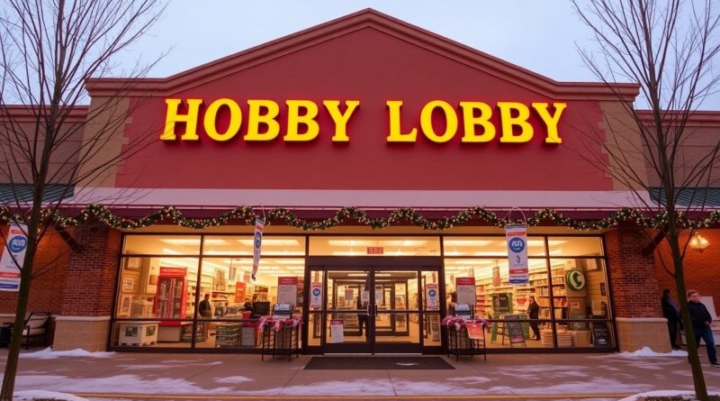 is hobby lobby open on new year's day